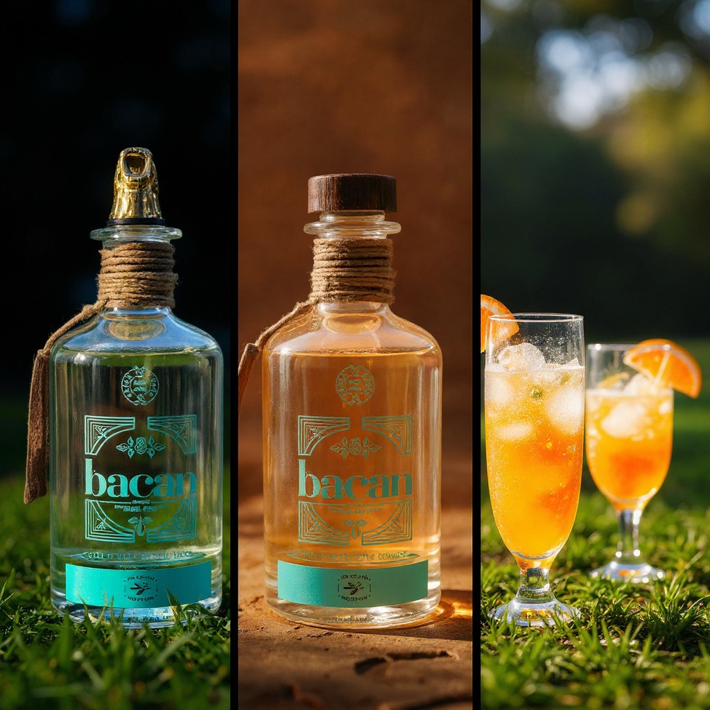 Bacan Bottles Split View